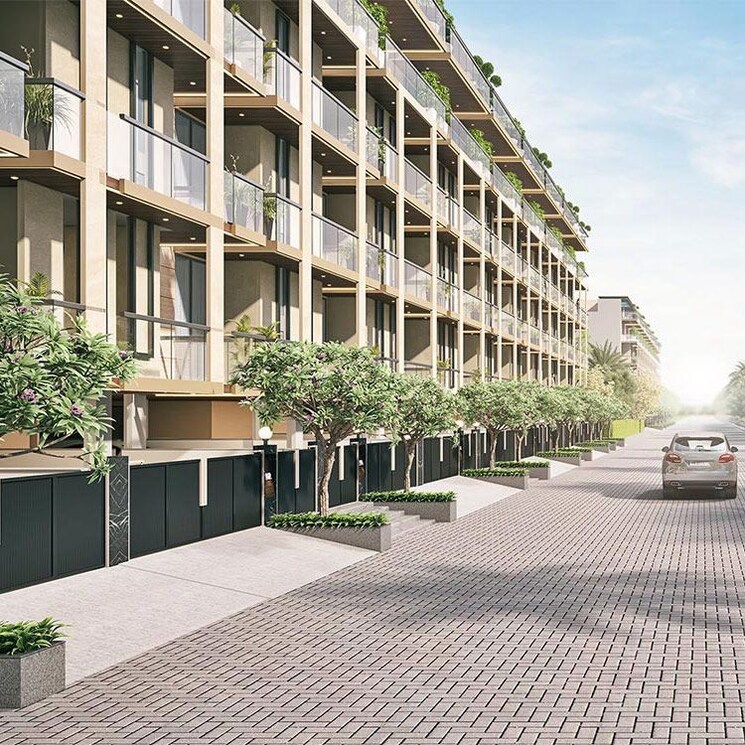 Exterior View, ganga-kashi-residences 3 Bedroom 1600 Sq.Ft. Builder Floor In Sector 89 Gurgaon 9750871