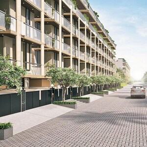 3 BHK Builder Floor – Exterior View View at Ganga Kashi Residences, Sector 89 - for Sale