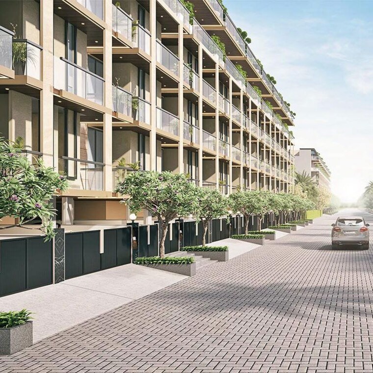 Exterior View, ganga-kashi-residences 3 Bedroom 1600 Sq.Ft. Builder Floor In Sector 89 Gurgaon 9750896