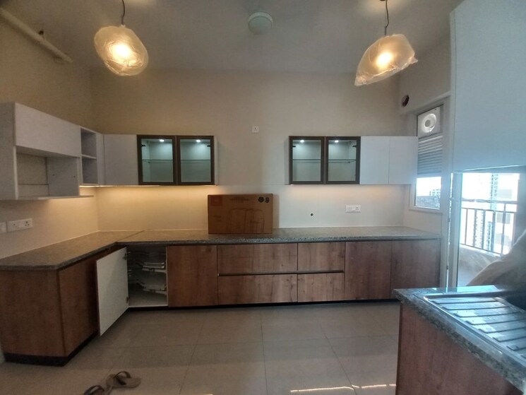 Kitchen, aba-ivy-county 4 Bedroom 2511 Sq.Ft. Apartment In Sector 75 Noida 9750933