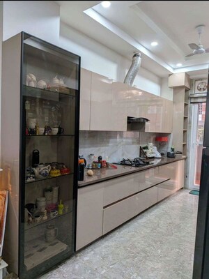 Kitchen in 3 BHK Builder Floor at Empire Floors, Sector 57 – for Rent