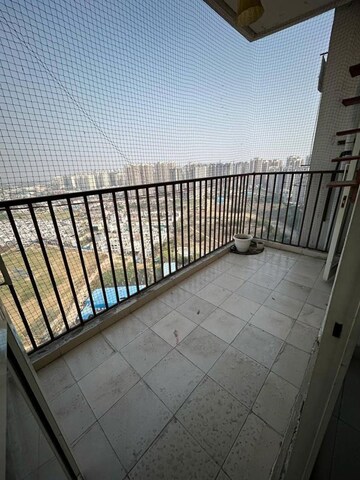 Balcony in 2 BHK Apartment at Panchsheel Greens, Sector 16 Greater Noida – for Rent