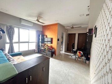 Living Room in 1 BHK Apartment at Lodha Amara, Kolshet Road – for Sale