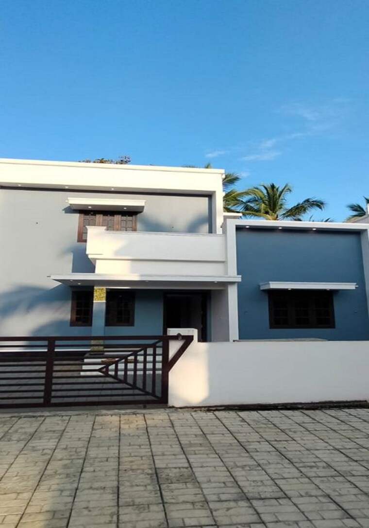 Exterior View, thiroor 3 Bedroom 1400 Sq.Ft. Independent House In Thiroor Thrissur 9751044
