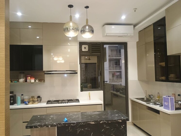 Kitchen, aba-county-107 4 Bedroom 4482 Sq.Ft. Apartment In Sector 107 Noida 9751076