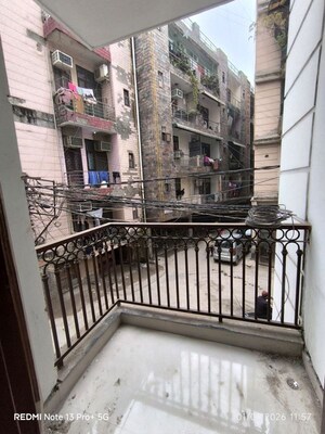 Balcony in 2 BHK Builder Floor at Saket – for Rent