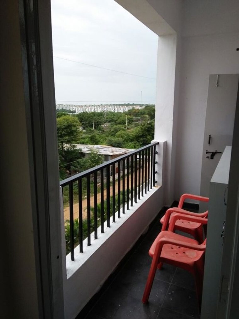 Balcony, empire-meadows 2 Bedroom 875 Sq.Ft. Apartment In Ameenpur Hyderabad 9746566