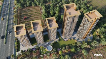 3 BHK Apartment – Exterior View View at International Airport Road - for Sale