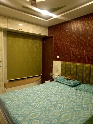 Bedroom in 3 BHK Apartment at Majestique Towers, Kharadi – for Rent