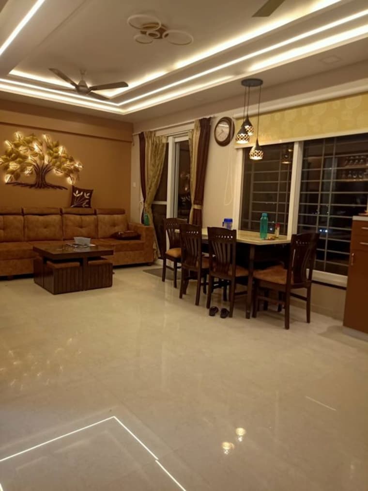 Living Room, majestique-towers 3 Bedroom 1095 Sq.Ft. Apartment In Kharadi Pune 9751170