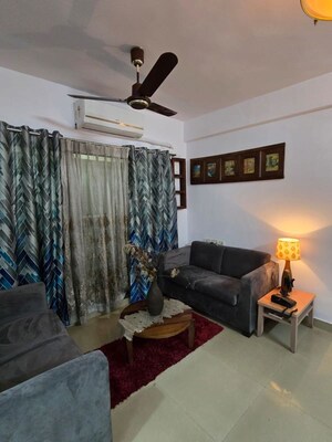 Living Room in 1 BHK Apartment at Eco Residency Andheri, Andheri East – for Rent