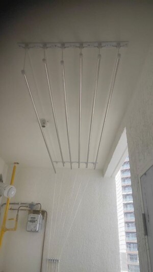 Staircase in 4 BHK Apartment at Prestige Beverly Hills, Kokapet – for Rent