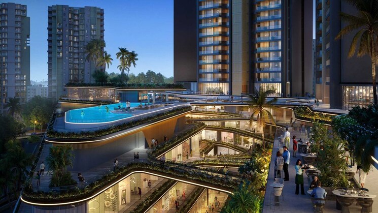 Exterior View, ganga-nandaka 4 Bedroom 3850 Sq.Ft. Apartment In Sector 84 Gurgaon 9751260