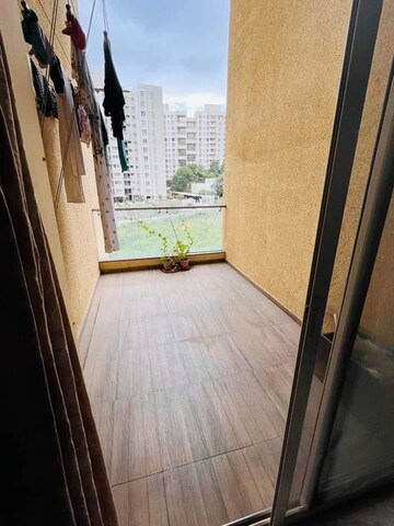 Balcony in 2 BHK Apartment at Ganga Platino, Kharadi – for Rent