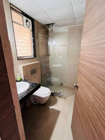 Bathroom in 2 BHK Apartment at Ganga Platino, Kharadi – for Rent