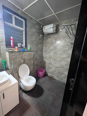 Bathroom in 2 BHK Apartment at Nyati Elysia, Kharadi – for Rent