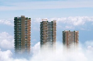 3 BHK Apartment – Exterior View View at Ganga Anantam, Sector 85 - for Sale