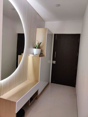 Bathroom in 3 BHK Apartment at Godrej Air, Whitefield – for Rent