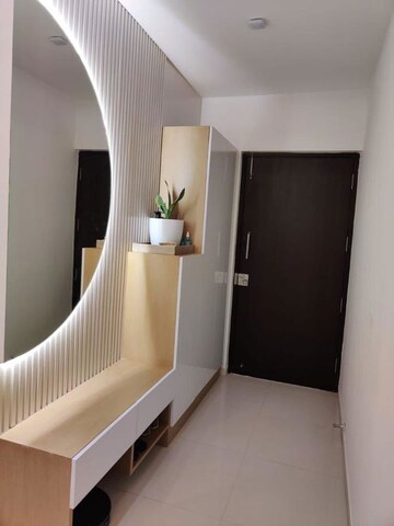Bathroom in 3 BHK Apartment at Godrej Air, Whitefield – for Rent
