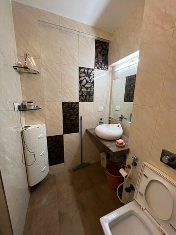 Bathroom in 3 BHK Apartment at Dattani Shelter, Goregaon West – for Rent