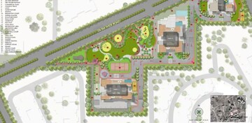 Master Plan in 4 BHK Apartment at Ganga Anantam, Sector 85 – for Sale