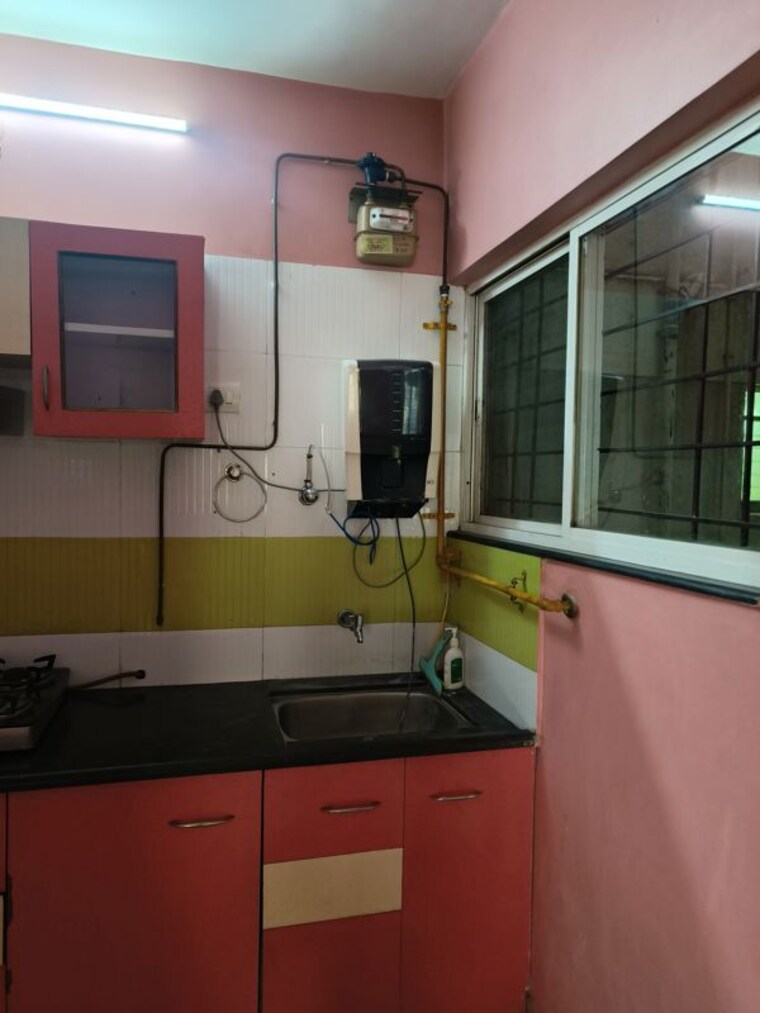 Kitchen, wakad 1 Bedroom 600 Sq.Ft. Apartment In Wakad Pune 9751478