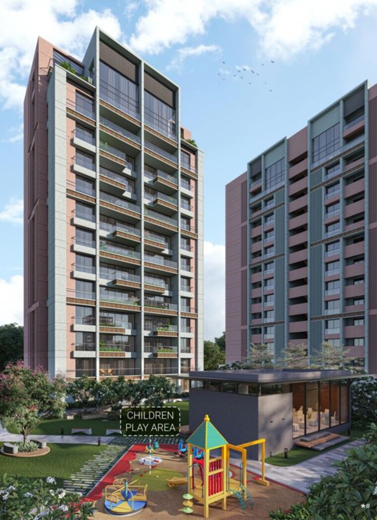Exterior View, pal 4 Bedroom 3630 Sq.Ft. Apartment In Pal Surat 9751492