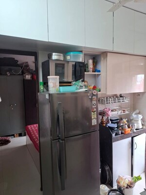 Kitchen in 1 BHK Apartment at Raunak Delight, Owale – for Rent