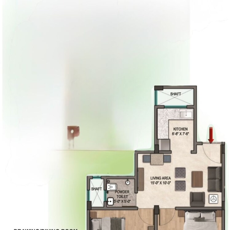 Other, sector 81 2 Bedroom 900 Sq.Ft. Builder Floor In Sector 81 Noida 9742715