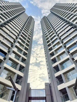 Staircase in 3 BHK Apartment at VJ Yashwin Nuovo Centro, Wakad – for Rent