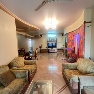 Living Room in 3 BHK Apartment at Santvani Tower, Lic Colony – for Sale