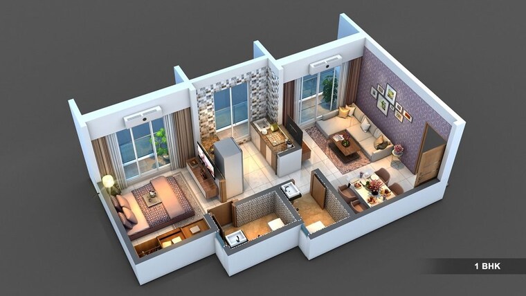 undefined, mk-proud 1 Bedroom 434 Sq.Ft. Apartment In Nalasopara West Palghar 9751980