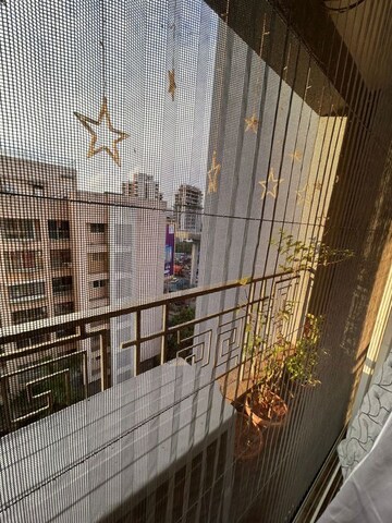 Balcony in 1 BHK Apartment at Raunak Delight, Owale – for Rent