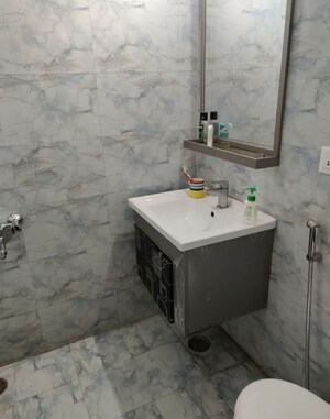 Bathroom in 3 BHK Builder Floor at Sector 23a – for Rent