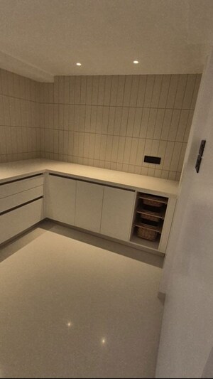 Kitchen in 3.5 BHK Penthouse at Arth Crown Palace, Bandra West – for Rent