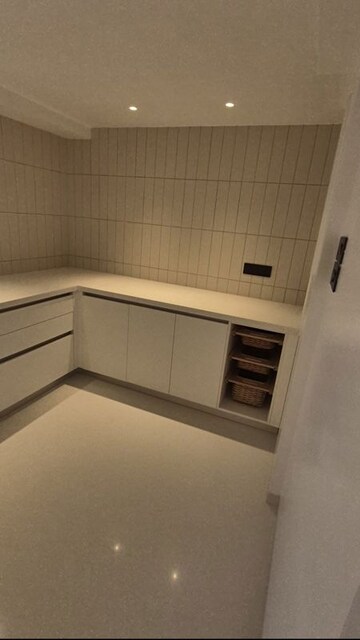 Kitchen in 3.5 BHK Penthouse at Arth Crown Palace, Bandra West – for Rent