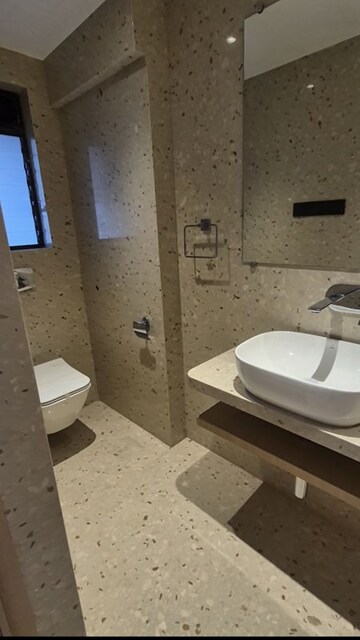 Bathroom in 3.5 BHK Penthouse at Arth Crown Palace, Bandra West – for Rent