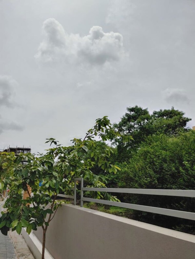 Balcony, blue-27th-avenue 3 Bedroom 1500 Sq.Ft. Apartment In Bavdhan Pune 9752453