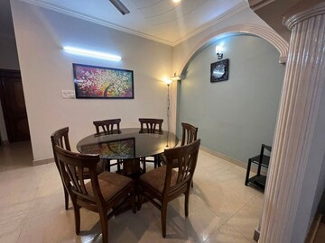 Dining area in 2.5 BHK Apartment at Saket – for Rent