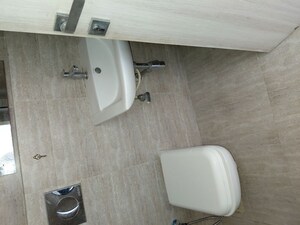 Bathroom in 3 BHK Apartment at Kanakia Levels, Malad East – for Rent