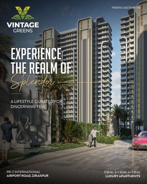 3 BHK Apartment – Exterior View View at International Airport Road - for Sale