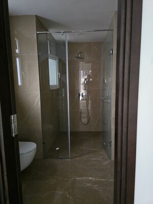 Attached Bathroom in 3 BHK Apartment at Shapoorji Pallonji The Designate, Khar West – for Rent