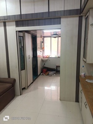 Kitchen in 1 RK Apartment at Hindmata CHS, Dadar East – for Rent