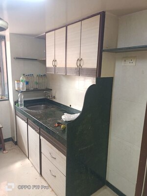 Kitchen in 1 RK Apartment at Hindmata CHS, Dadar East – for Rent