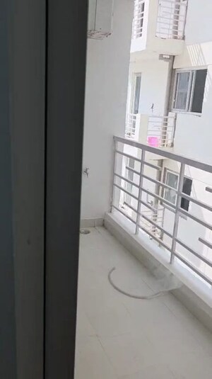 Balcony in 3 BHK Apartment at Tulsiani Urban Woods, Sushant Golf City – for Rent