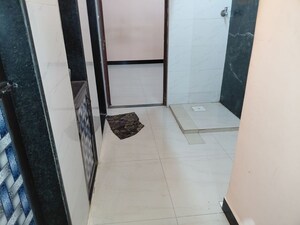 Bathroom in 1 BHK Apartment at Gokuldham Complex, Goregaon East – for Rent