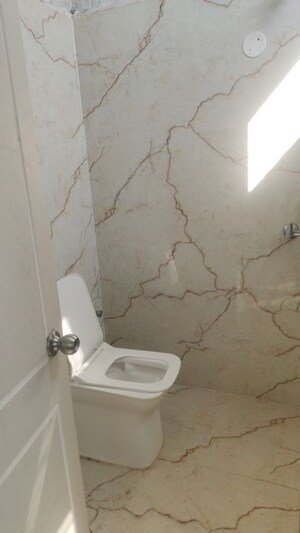 Bathroom in 3 BHK Apartment at Rajapushpa Provincia, Narsingi – for Rent