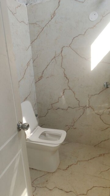 Bathroom in 3 BHK Apartment at Rajapushpa Provincia, Narsingi – for Rent