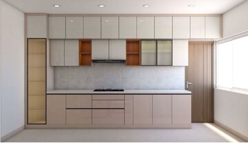 Kitchen in 3 BHK Apartment at Rajapushpa Provincia, Narsingi – for Rent