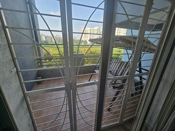 Balcony in 3 BHK Apartment at Sree Mangal Aishwaryam Greens Phase II, Wakad – for Rent